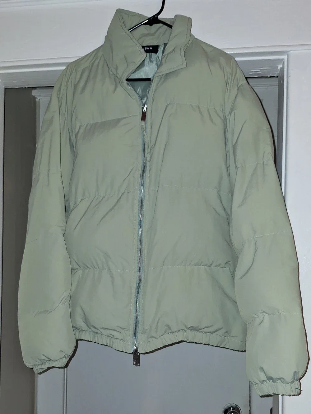 PacSun Mint Green Women's Puffer Jacket